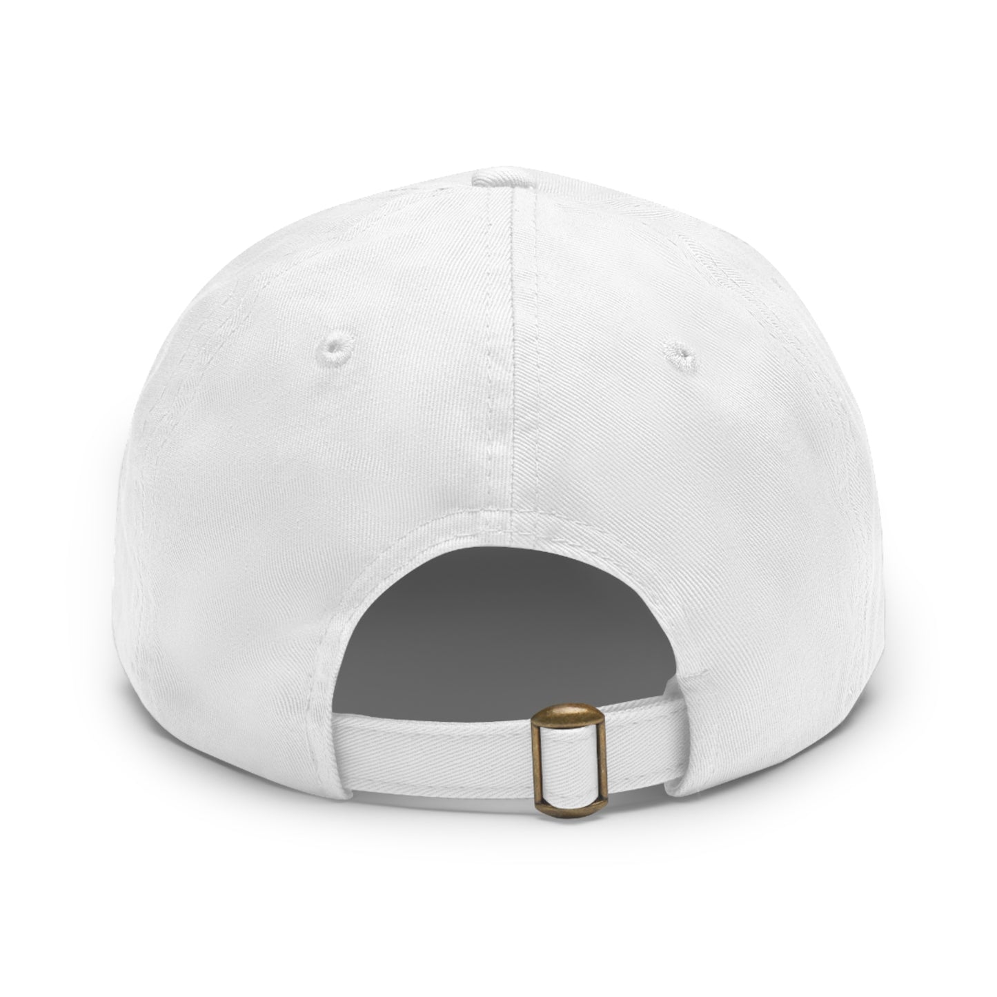 Stylish Dad Hat with Leather Patch - Perfect for Outdoor Adventures